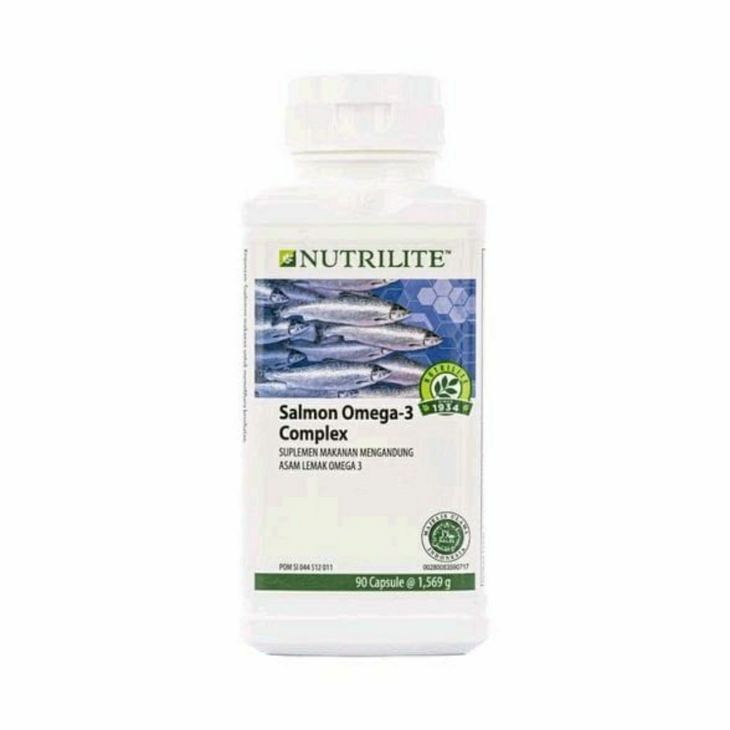 suplemen otak Nutrilite Salmon Omega 3 Complex