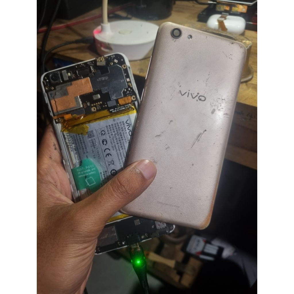 vivo y71 rusak bootlop emmc unit seadanya