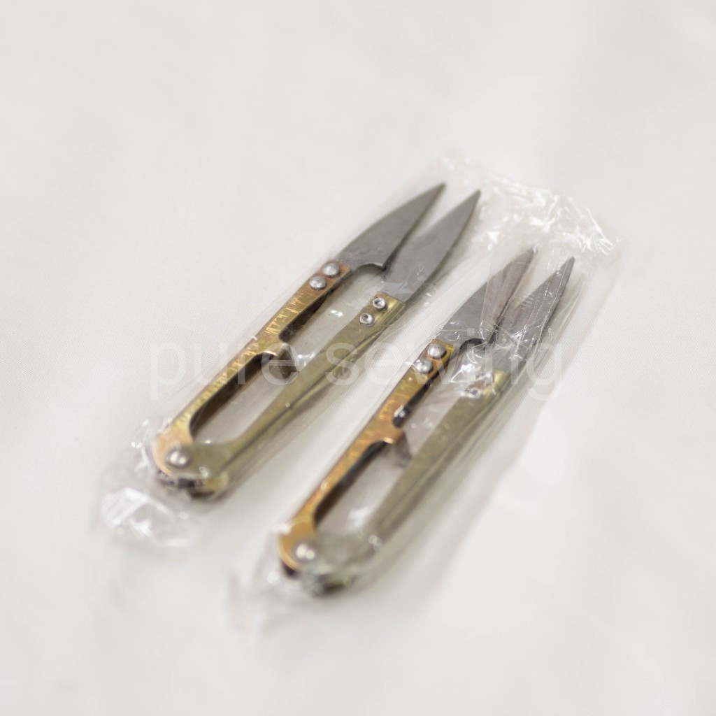 Gunting Tik / Cekris Benang Emas / Gunting Buang Benang Kecil Gold / Gunting Benang Jahit
