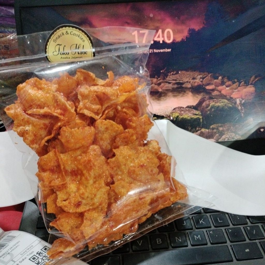 EMPING BELINJO PEDAS MANIS RENYAH&WANGI 175gram