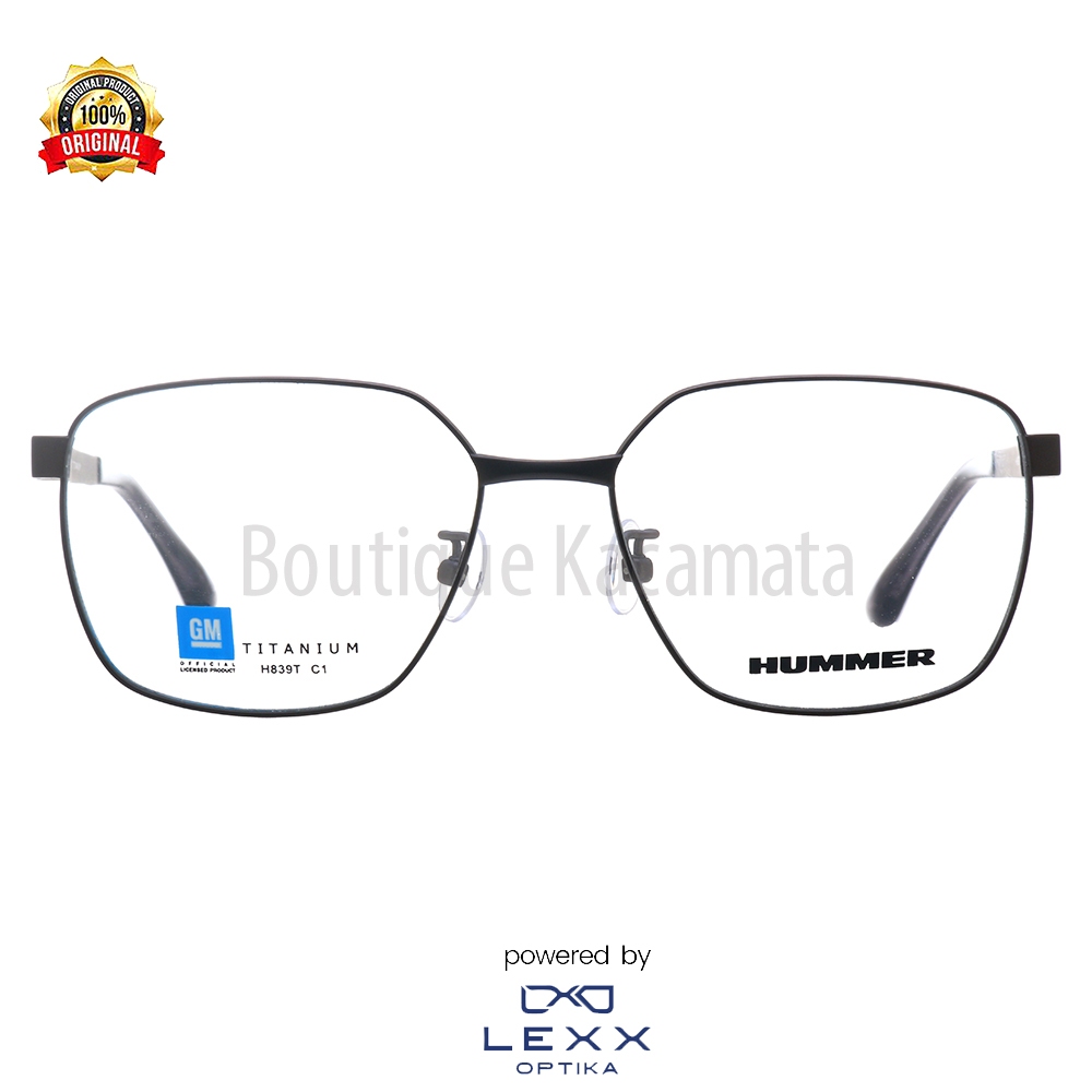 Frame Kacamata Hummer Original H839T Titanium