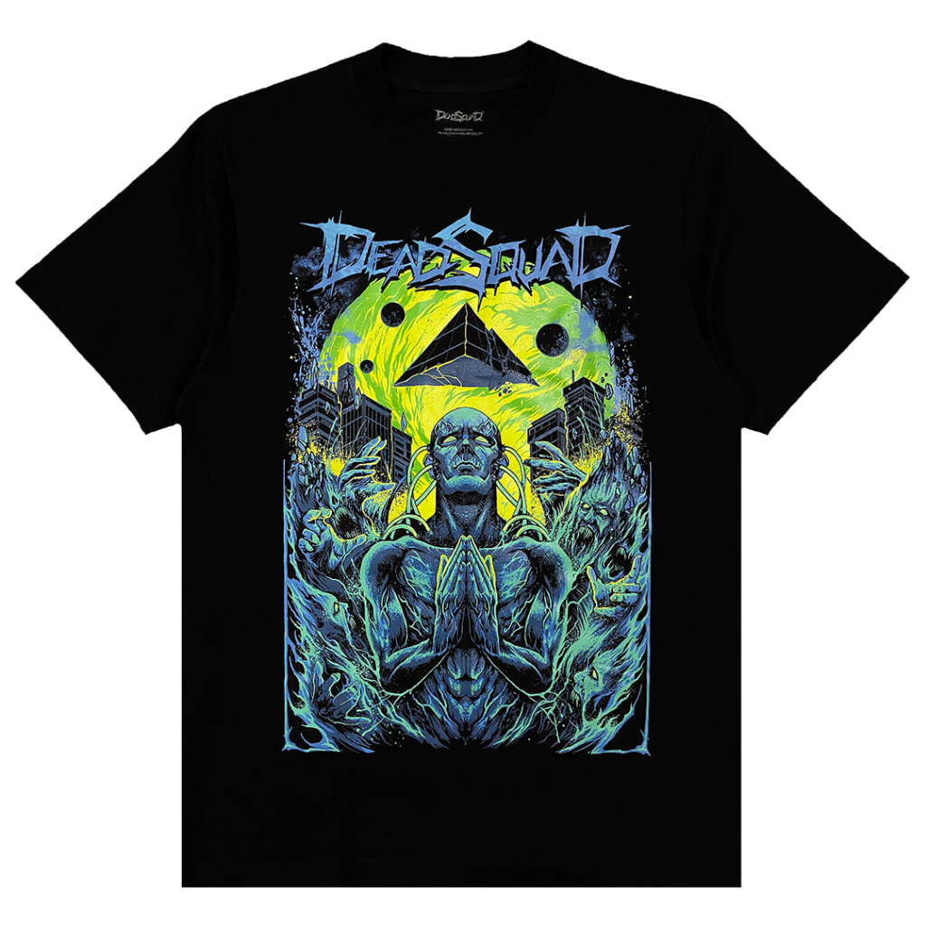 Sugarcave Tshirt DEADSQUAD - PARANOID SKIZOID Old Logo Reissue | Deadsquad Official Merchandise