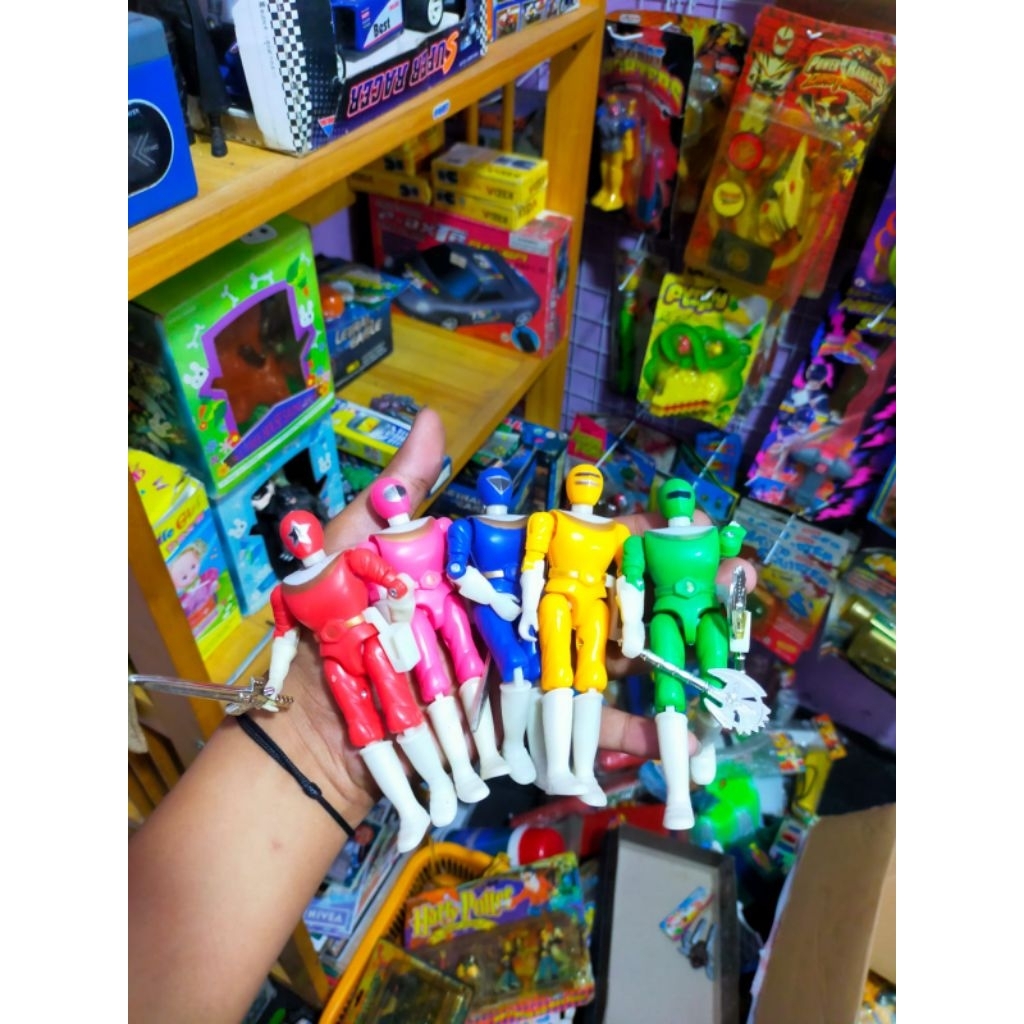 figure set power rangers zeo