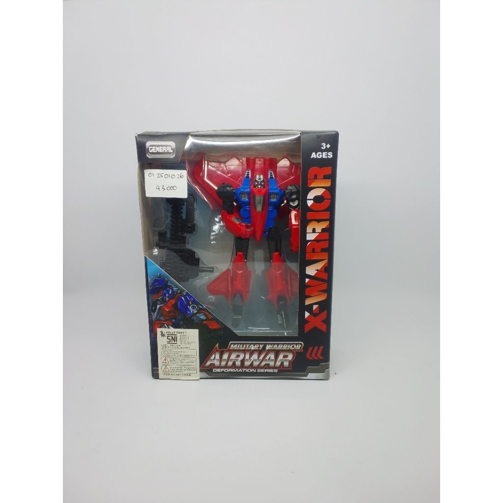 Robot X - warrior Military robot bisa berubah jadi pesawat tempur