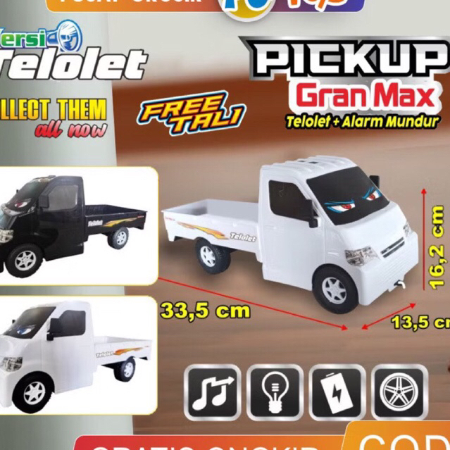 (COD) MAINAN TERBARU PICKUP GRANDMAX/MOBIL GRANDMAX/ MAINAN ANAK VIRAL PICKUP GRANDMAN