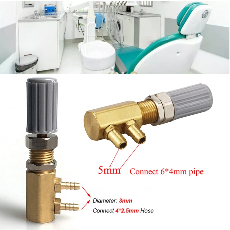 Sparepart Dental Unit Water Fine Tuner F-Type Valve Water Adjustment F Water Adjustor Sparepart Dent