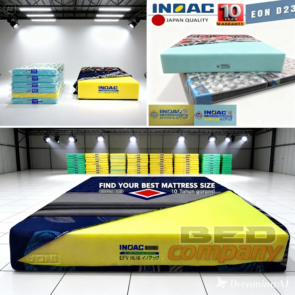 Inoac EON D23 Kasur Busa Tebal 30cm Original Bergaransi