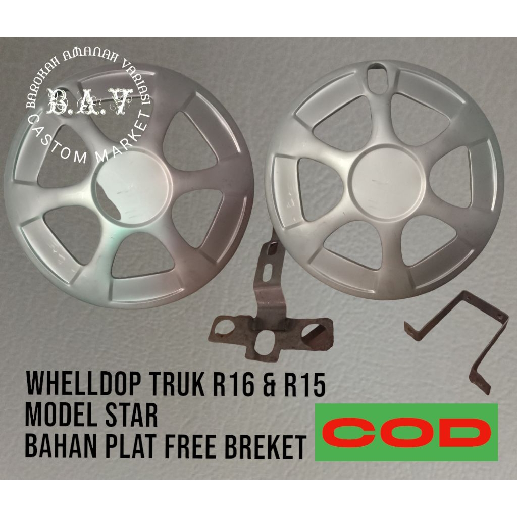 WHELLDOP DOP RODA STAR RING 16 DAN RING 15 TRUK DAN BUS