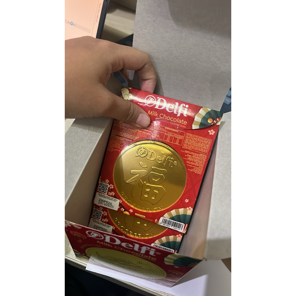 GROSIR COKLAT DELFI KOIN CNY 25 GR