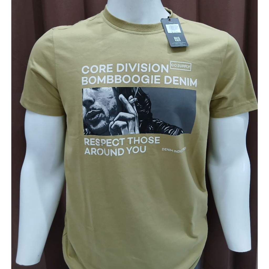 KAOS BOMBBOOGIE REGULAR FIT LENGAN PENDEK ORIGINAL