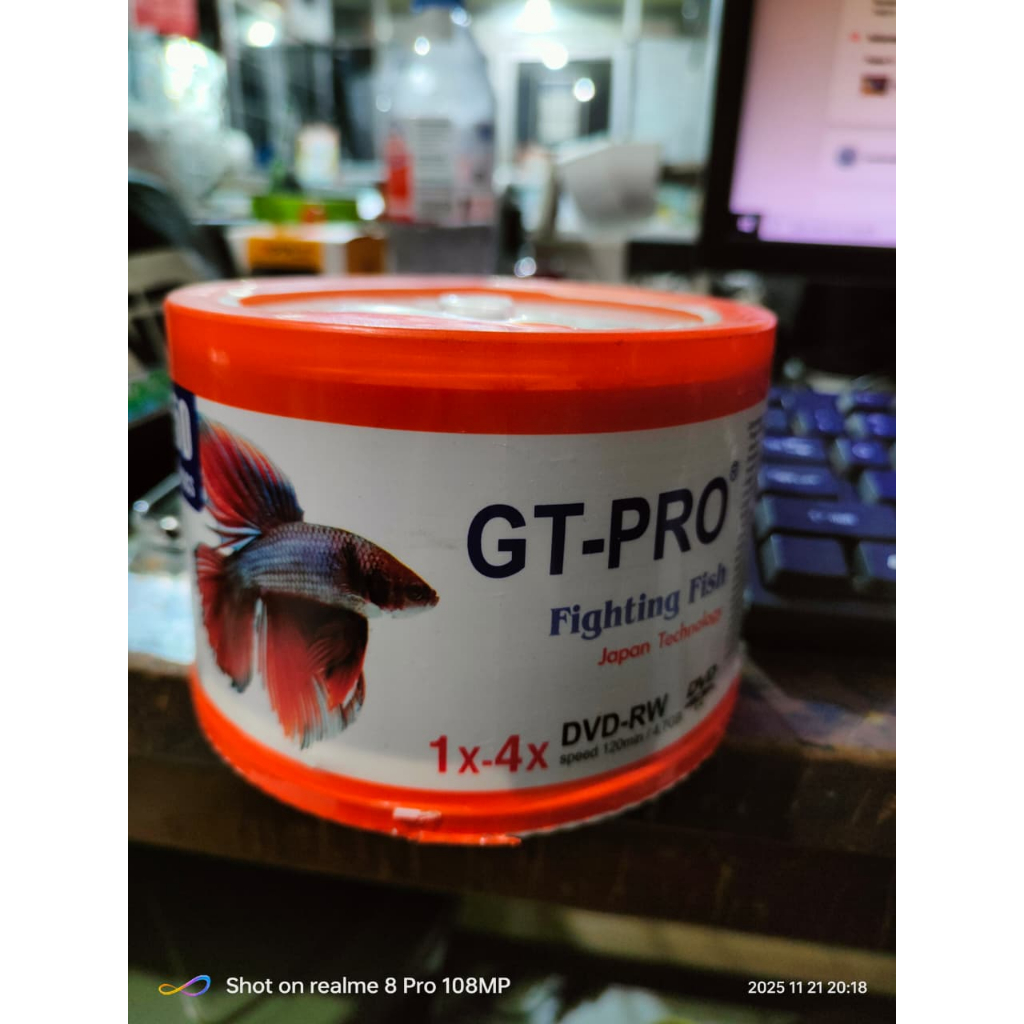 DVD-RW GT-PRO Fighting Fish 4.7GB