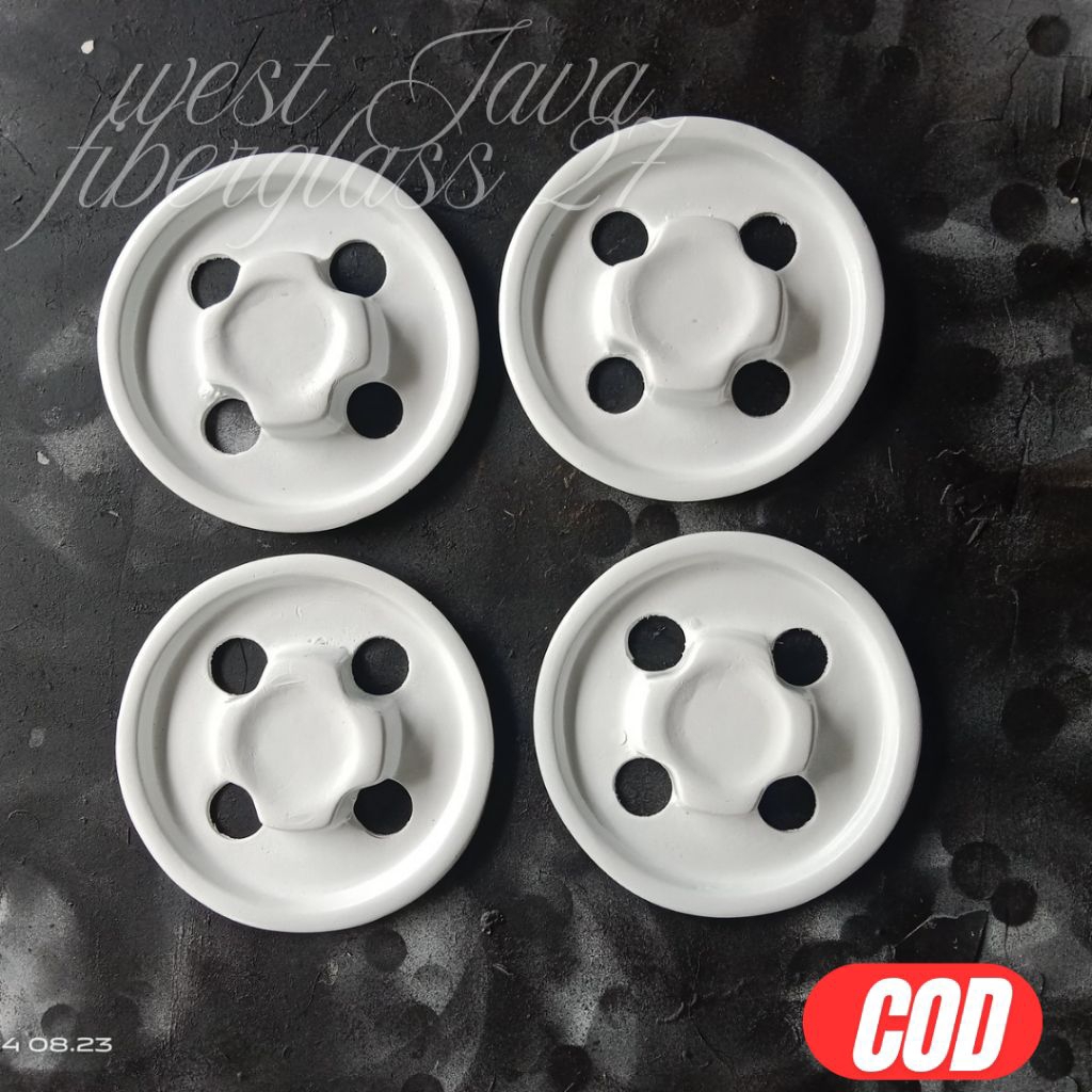 Dop Velg kaleng mobil PCD 4x100 Ring13/14/15/16/17 COD