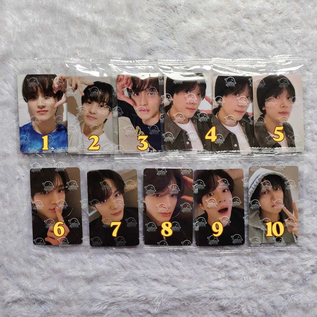 READY STOCK PHOTOCARD OFFICIAL JENO HAECHAN MARK NCT DREAM STARRIVER DREAMSCAPE FIRSTFRUIT SEALED