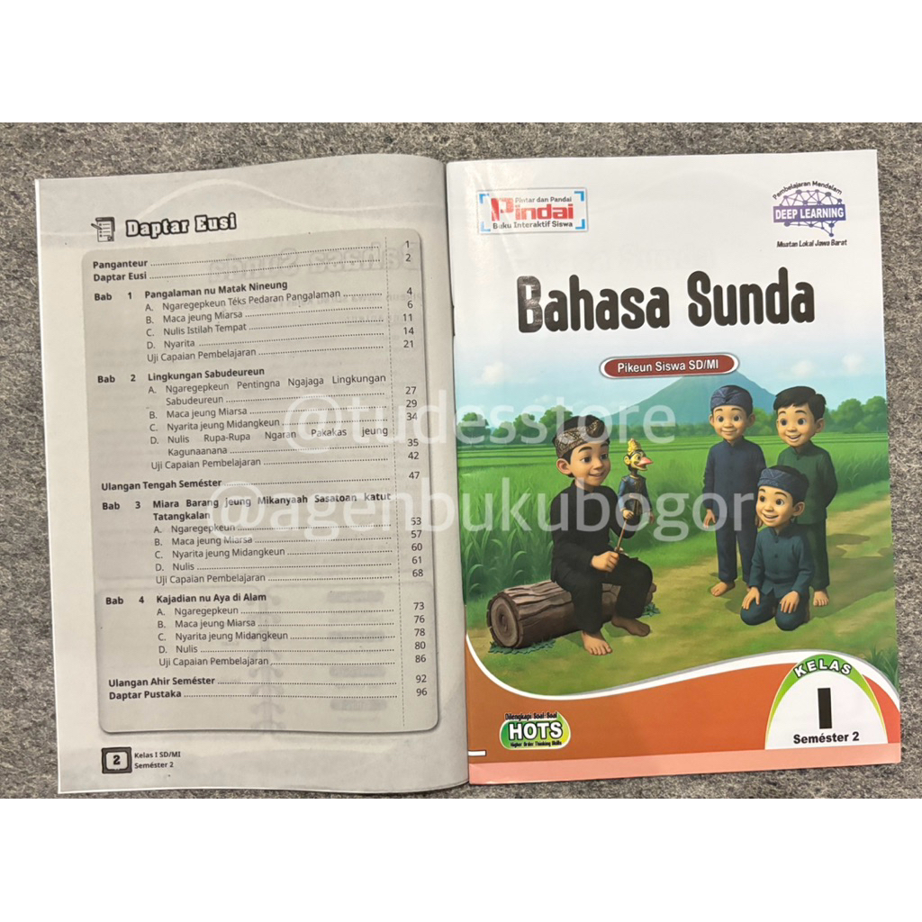 LKS SD BAHASA SUNDA SEMESTER 2 KURIKULUM MERDEKA