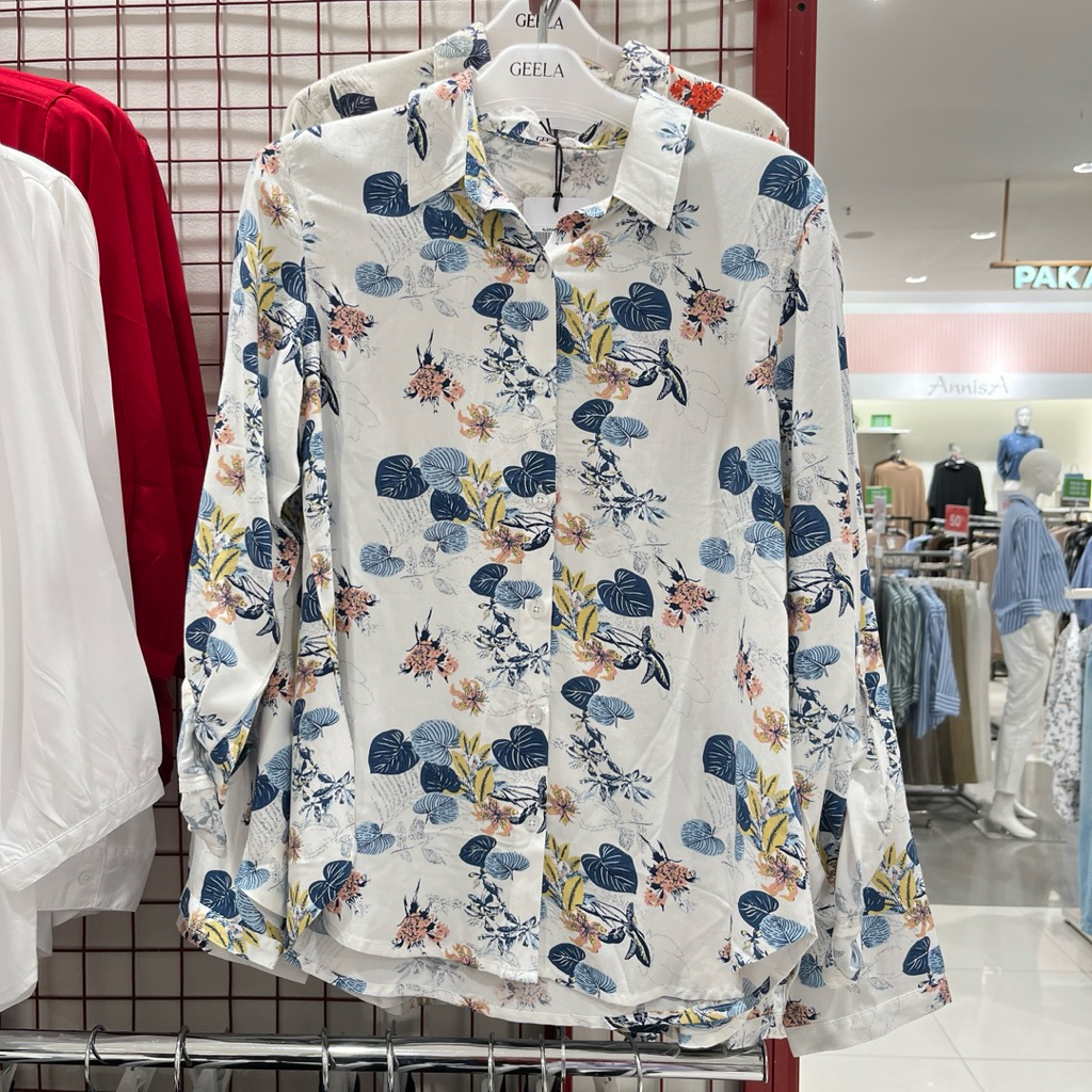 Kemeja Blouse Wanita GEELA Bahan Super Lembut 100% Original By Matahari
