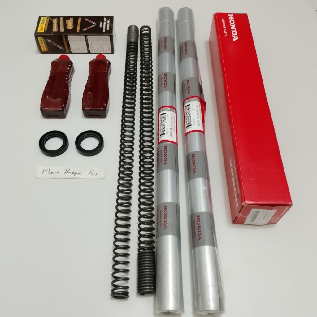 sok depan komplit Kye honda verza verza verza 150 megapro new sok+per+sil+oli original