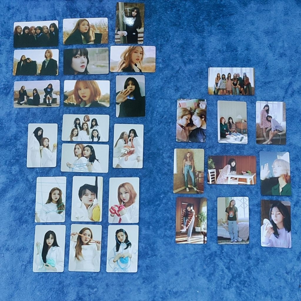 Photocard POB GFRIEND Album Labyrinth official sharing Sowon Yerin Eunha Yuju Sinb Umji