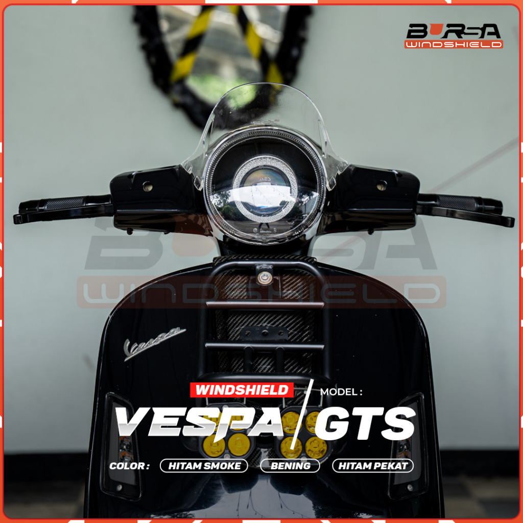 Visor Windshield Vespa GTS