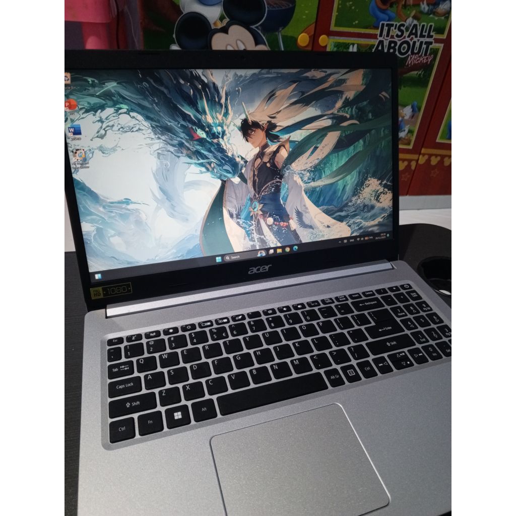 [PRELOVED] LAPTOP ACER ASPIRE 5 A515-45-R6EZ Ryzen 5 5500U 8GB 512GB