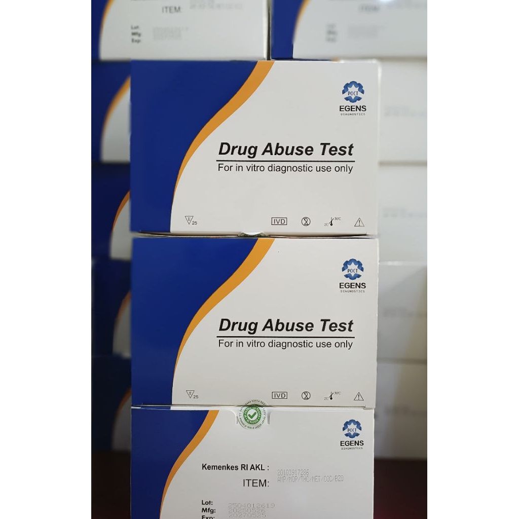 MULTI 6 PARAMETER MERK EGENS & SR ISI 25 TEST