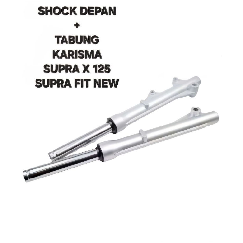 SHOCK SHOK DEPAN PLUS TABUNG KARISMA SUPRA X 125 FIT NEW