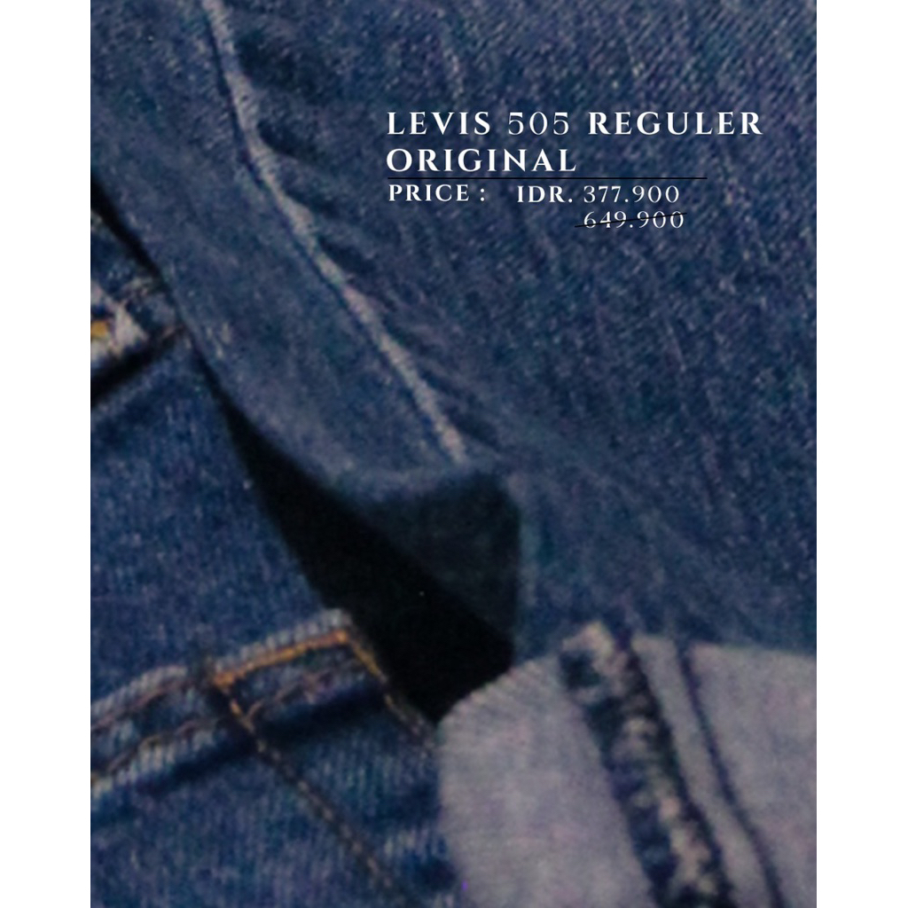 levis 505 original