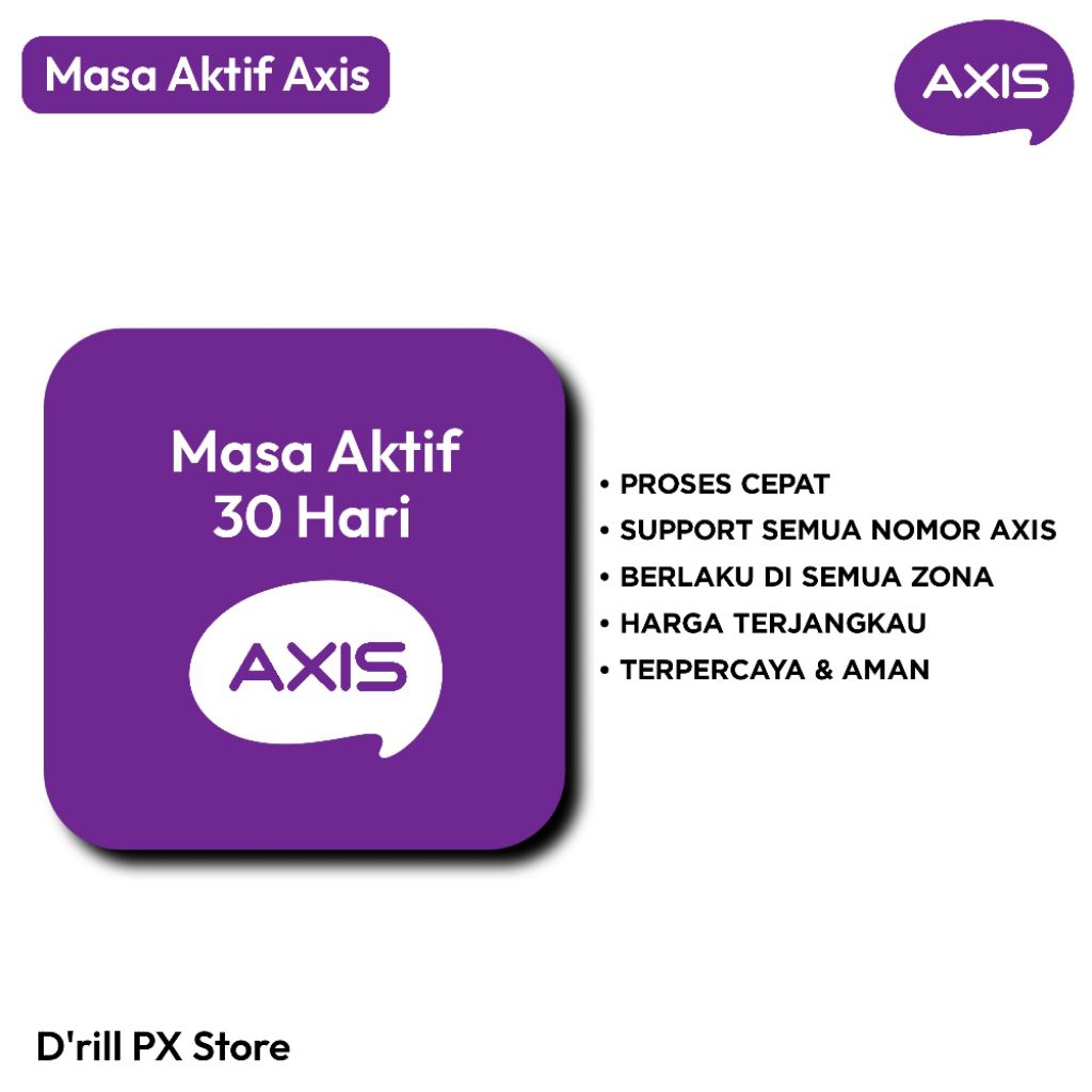 Perpanjang Masa Aktif AXIS 30 Hari