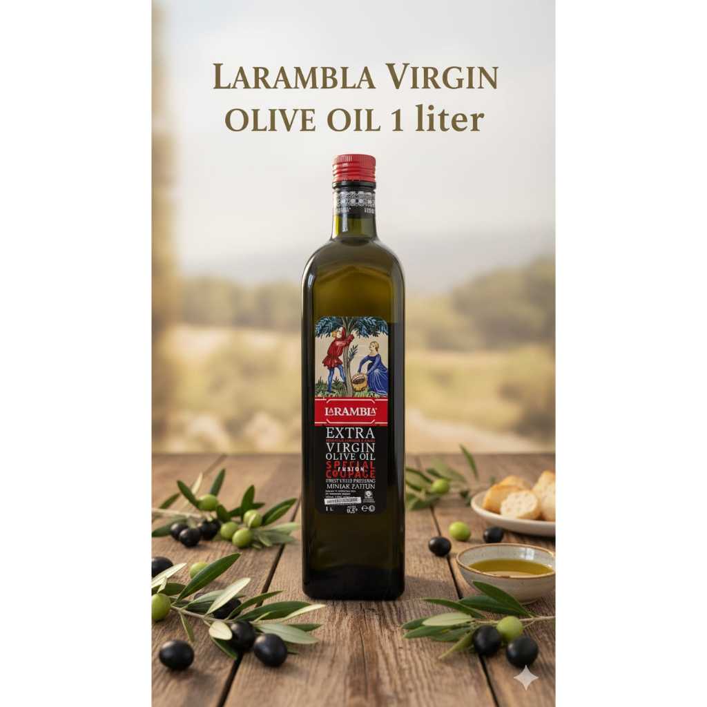 Minyak Zaitun Extra Virgin Asli Spanyol Special Coupage Favorit Komunitas Arab