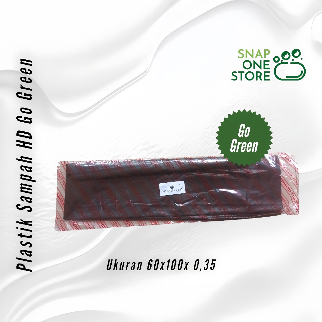 Plastik Kantong Sampah HD 60x100x 0,35 Anti Jebol