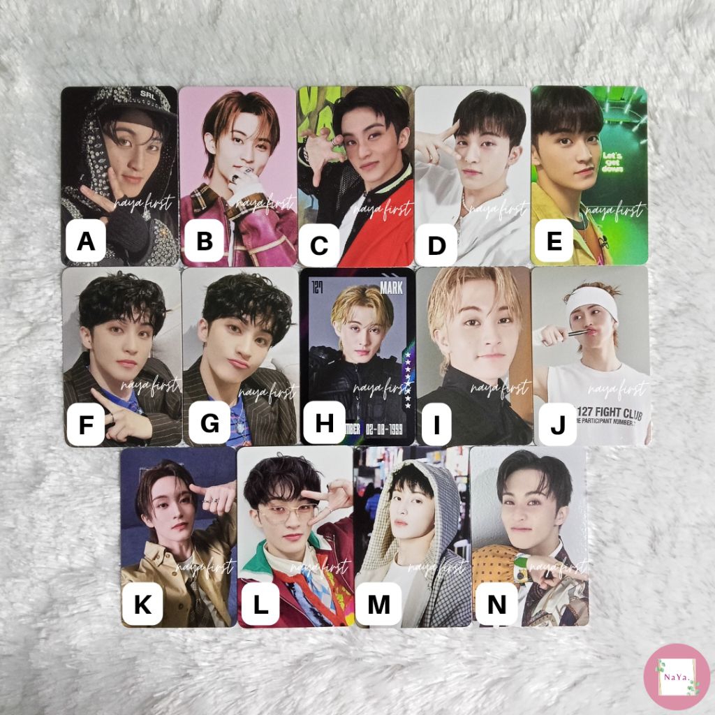 Photocard Official Mark Back To The Future, The FirstFruit, SMTOWN, Season's Greetings, DreamScape, 