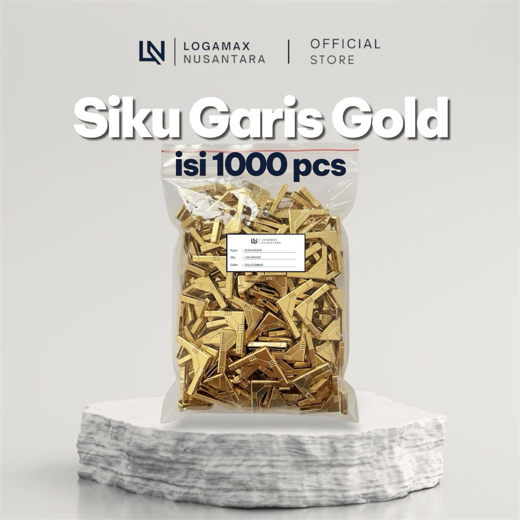 (±1.000 PCS) SIKU GARIS LOGAMAX/ SIKU SUDUT BUKU / SIKU BUKU WISUDA / SIKU BUKU YASIN / SIKU BUKU / 