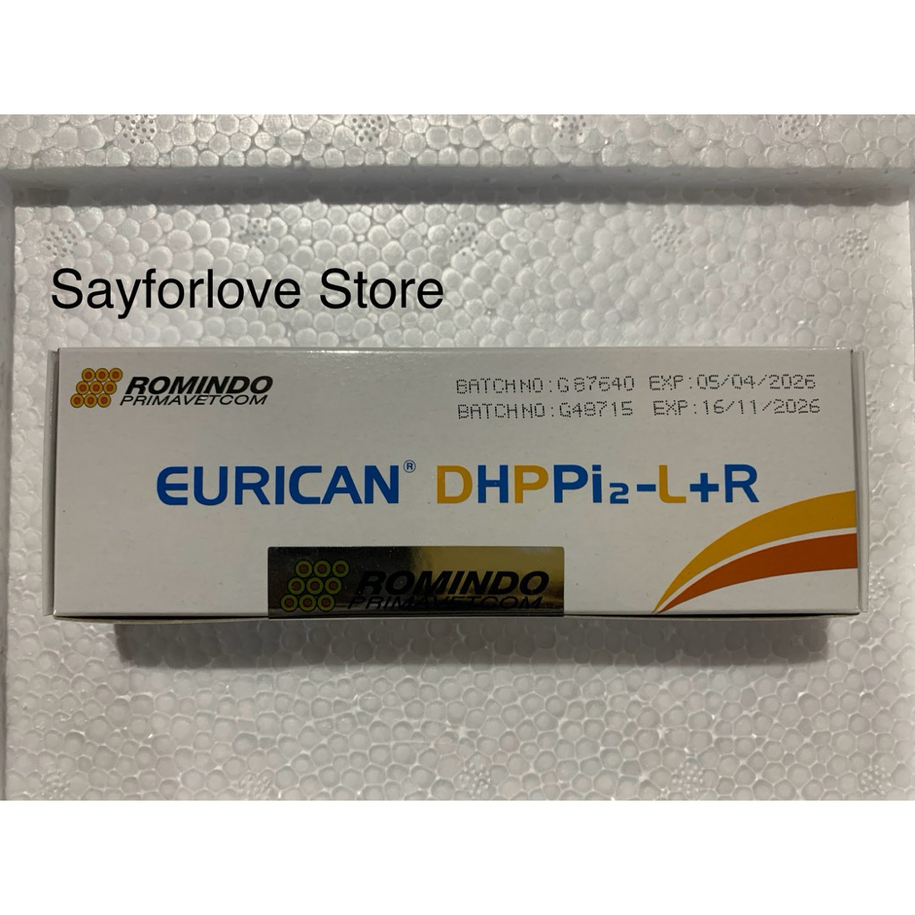 Eurican 6 Plus Rabisin Vaksin Lengkap Anjing Sama Dengan E7 Komplit