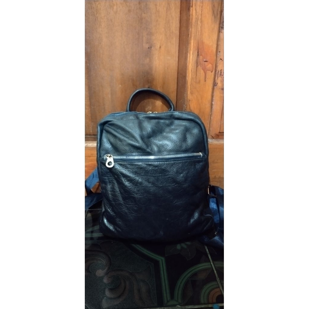 Tas Punggung Wanita Pernah Baru PL Kulit Asli