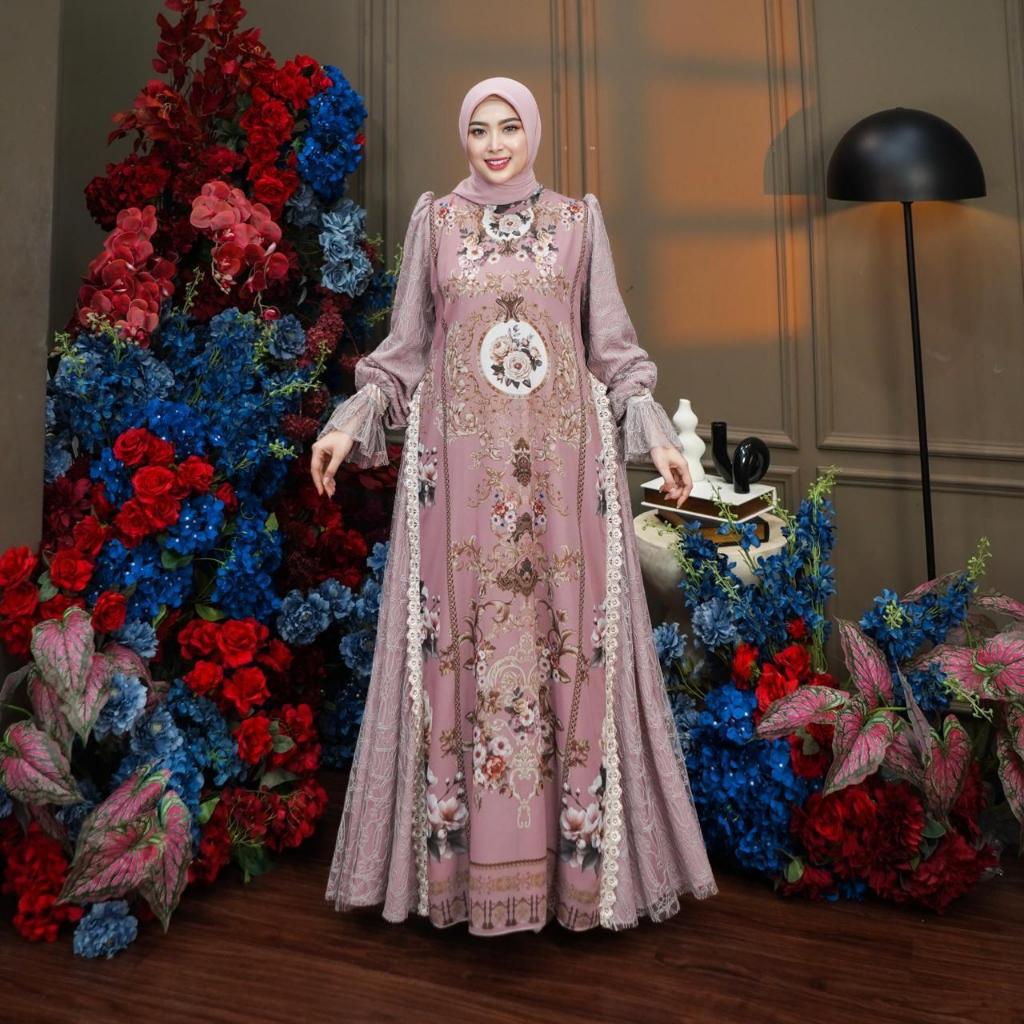 GAMIS TERBARU NADIRA / YAUNA DRESS WANITA MUSLIMAH ORIGINAL DUMMA