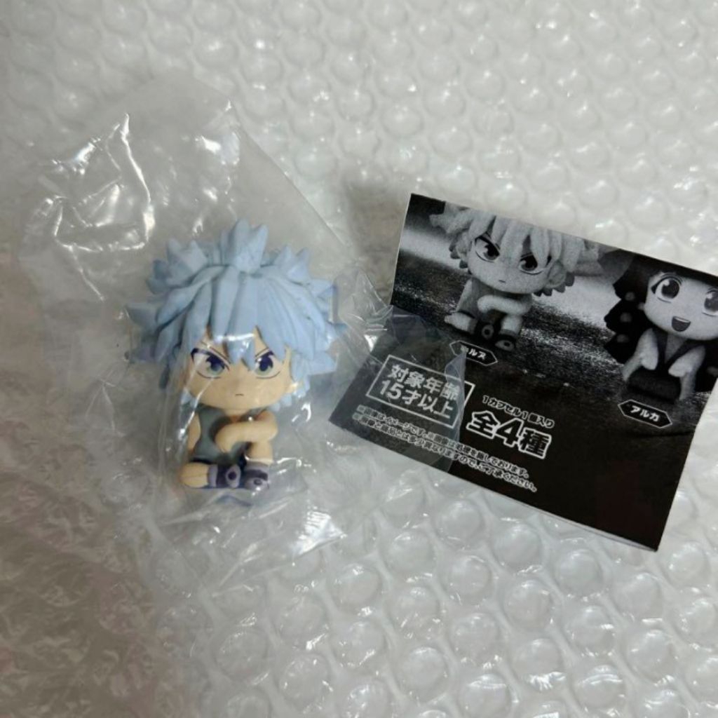 Figure Killua zoldyck Hunter x Hunter original Bandai suwarasetai
