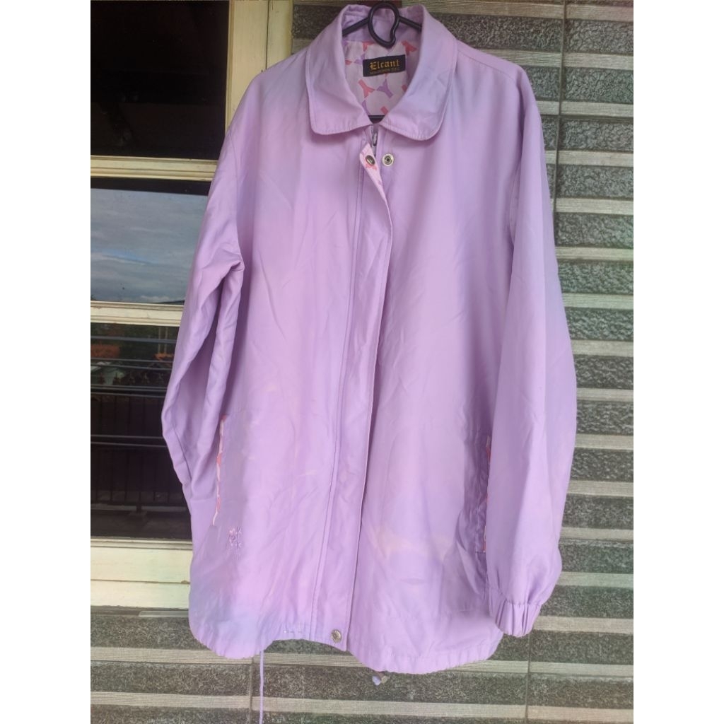 preloved jaket lilac