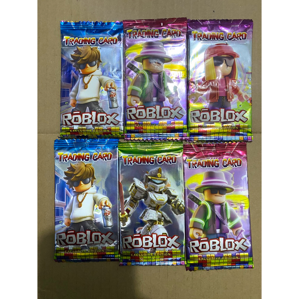 Trading Card Kartu Foil Roblox 6 Sachet