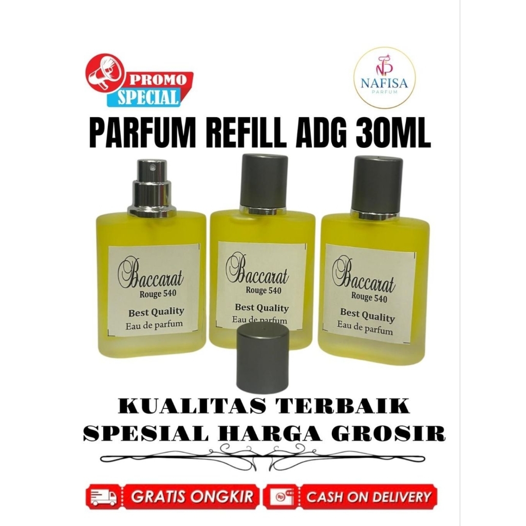 [ 30ML ADG ] PARFUM REFIL 30ML BEST SELLER BOTOL ADG DOF SILVER KUALITAS TERBAIK
