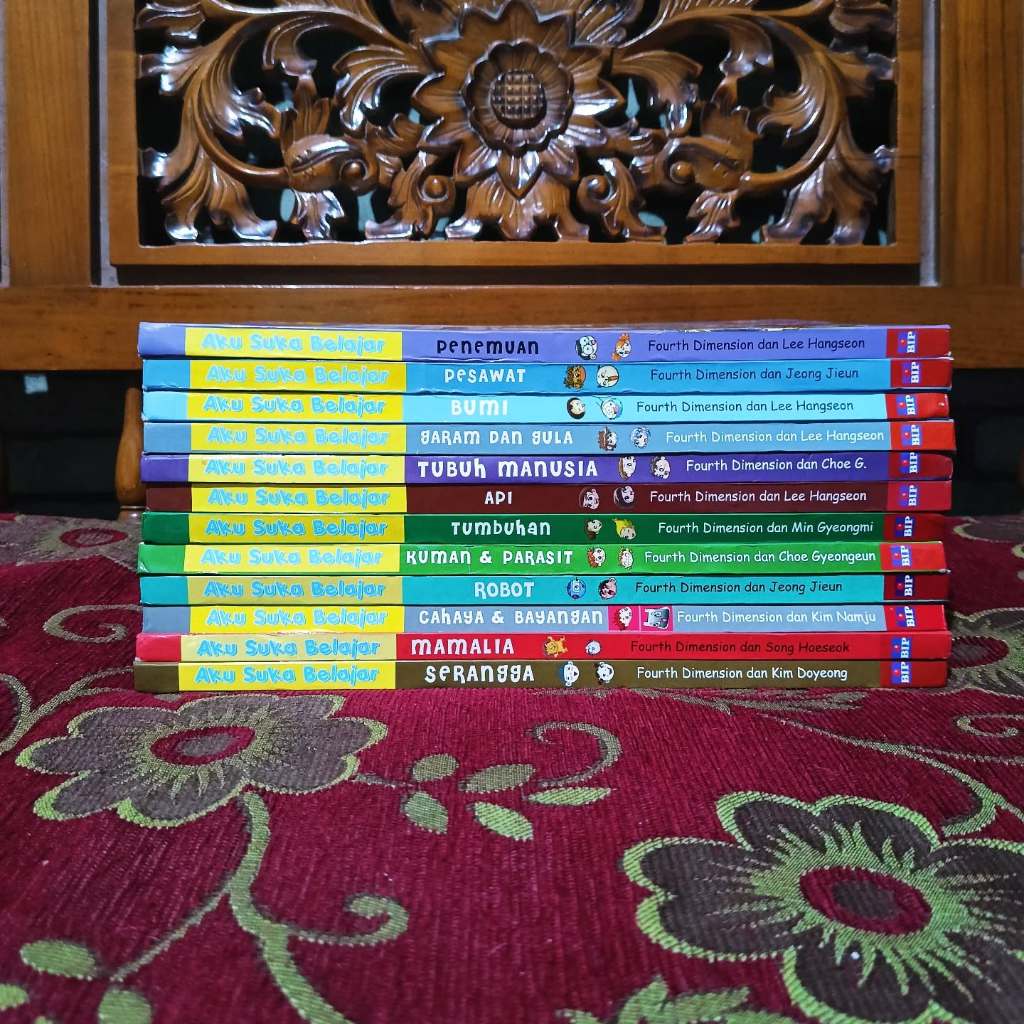 Buku Pengetahuan / Ensiklopedia Anak Seri Aku Suka Belajar (ASB)