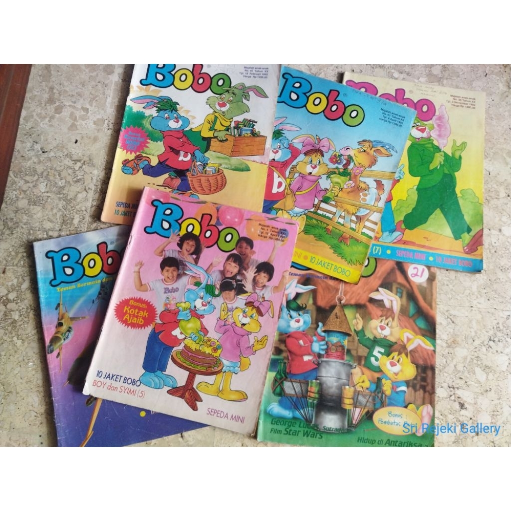 Majalah Bobo Majalah Anak Jadul Vintage