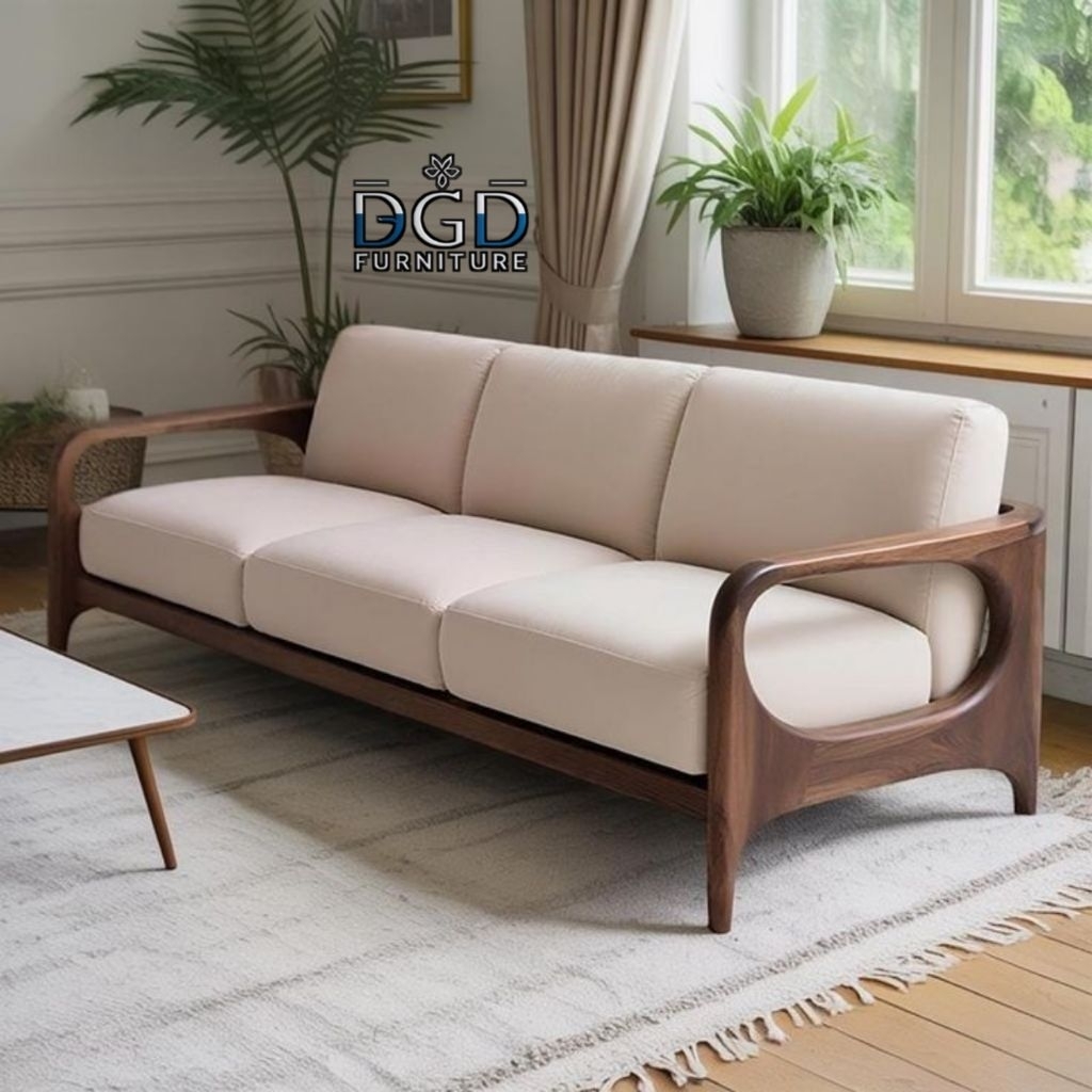 KURSI SOFA PANJANG KAYU JATI