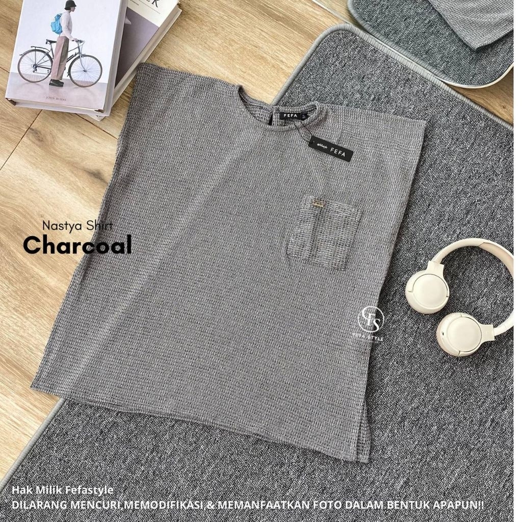 FEFA STYLE - NASTYA KNIT ATASAN SAJA - Atasan/blouse knit oblong