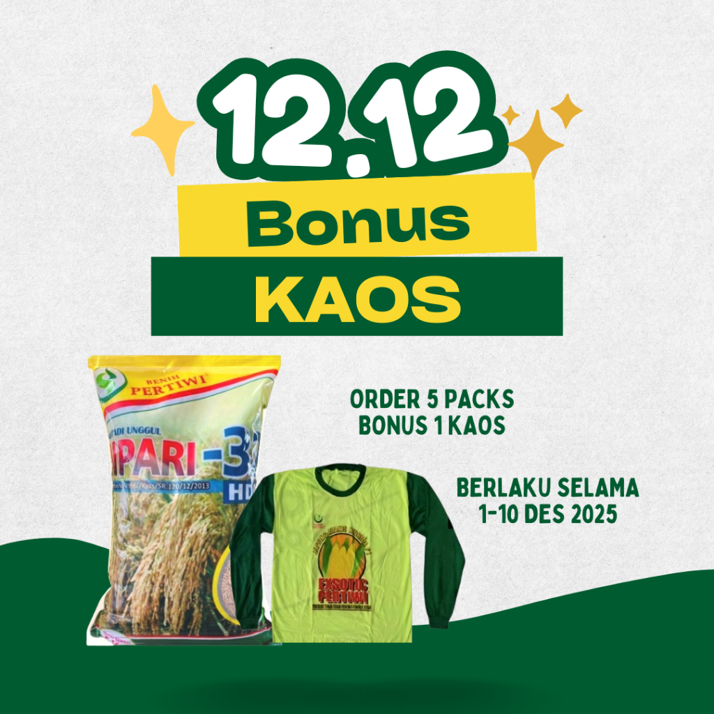 Benih Pertiwi - Benih Padi Inpari 32 (5 Kg)