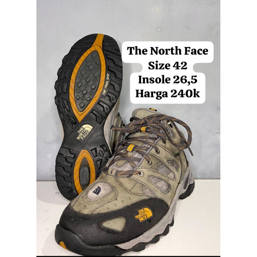 Sepatu Gunung Second Original Sise 42-47 + Admin