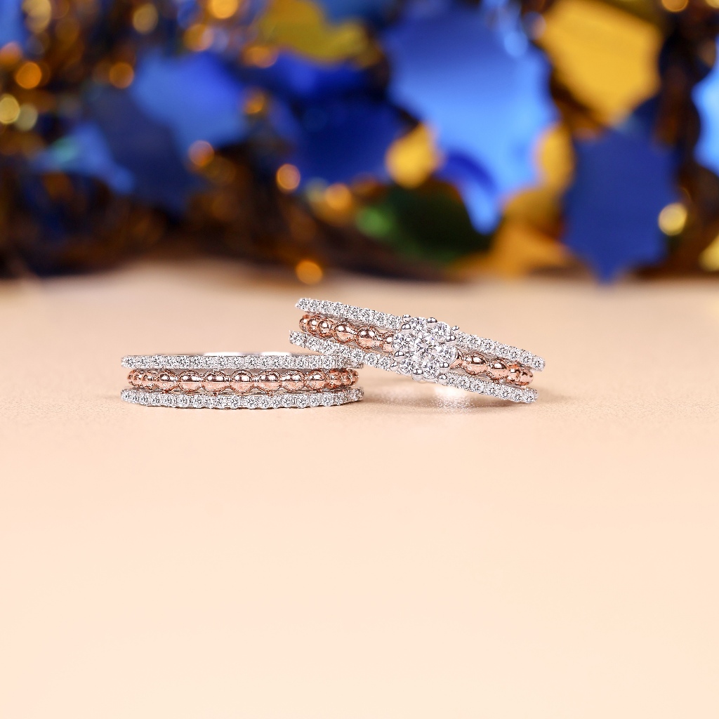 Cincin Berlian Eropa Model Rachel Set Setting - JB Berlian