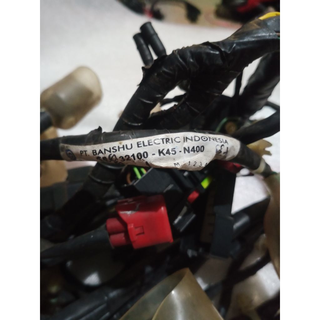 Kabel Body CBR 150 K45a Lokal 2014 2015 Non Led Original minus soket spidometer di potong