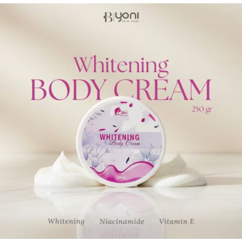 YONI SKINCARE BLEACHING BODY CREAM MIS YON ORI BPOM 100% 250gr | LANGSUNG KIRIM