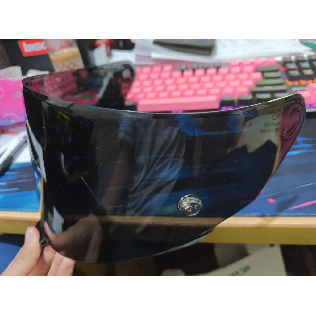 VISOR DARK KYT TTC ORI second