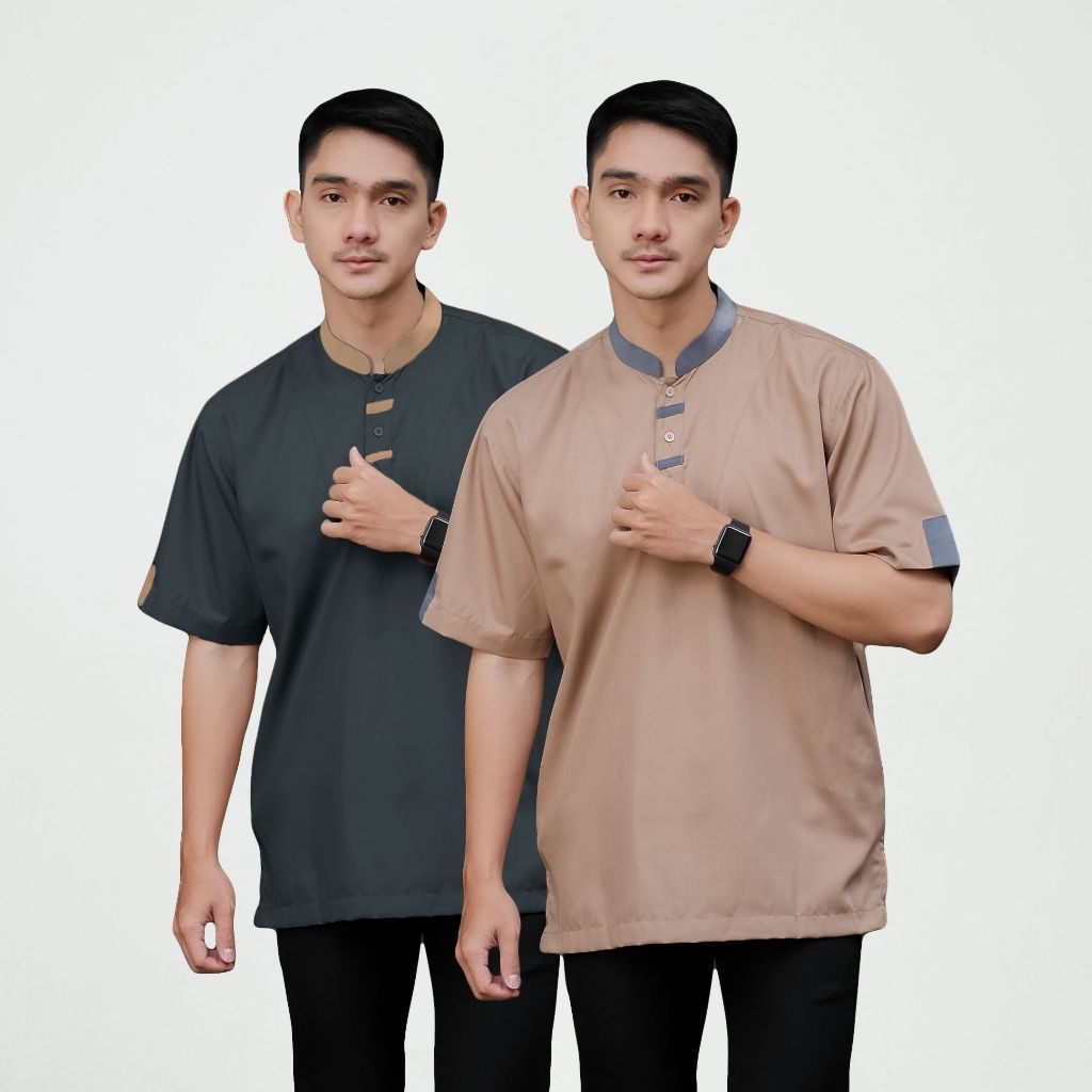 Biheib Taqwa "Fawqi" Taqwa Lengan Pendek Pria