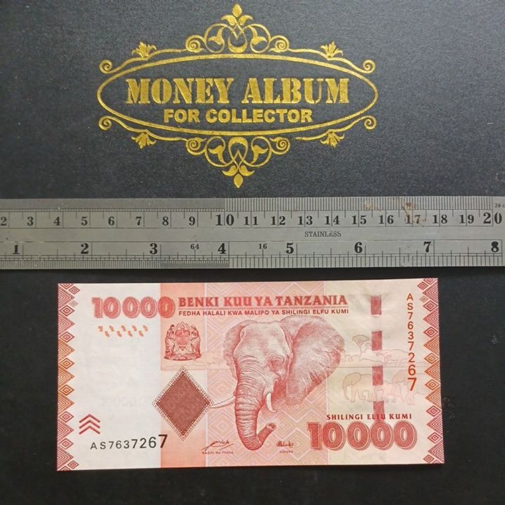 Uang Tanzania 10000 Shillings UNC